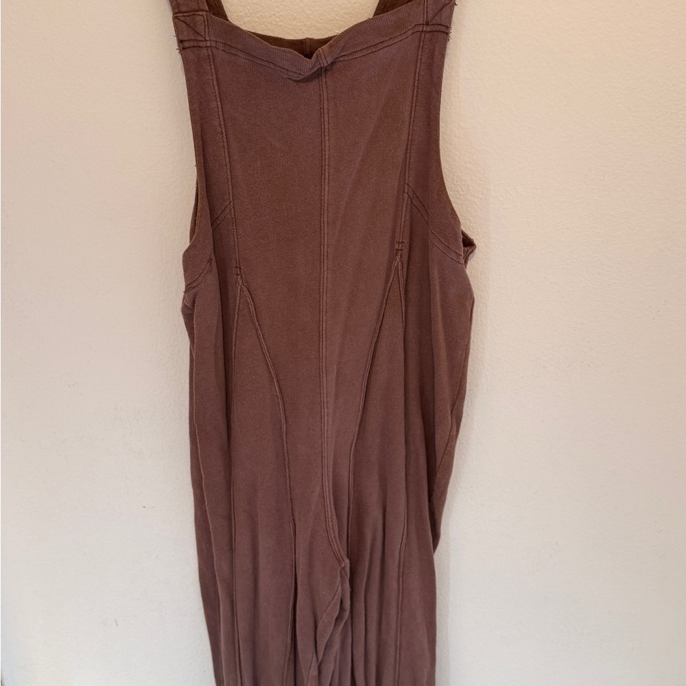 Mauve Sleeveless Jumpsuit